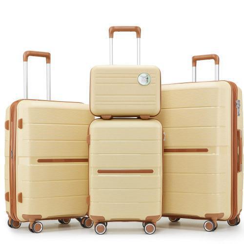 Luggage Piece Sets 1 2 Hard Shell Lightweight Lock Carry|undefined