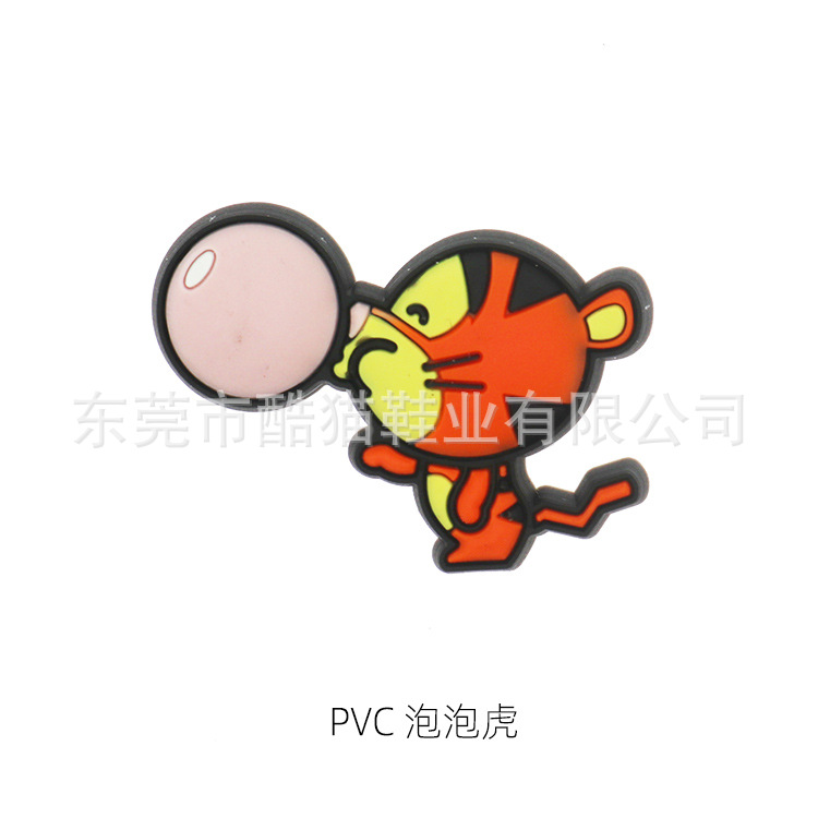 Nuevo estilo agujero zapatos flor lindo zapato hebilla carlochi zapatos accesorios dibujos animados agujero zapatos decoraciones accesorios animal mundo