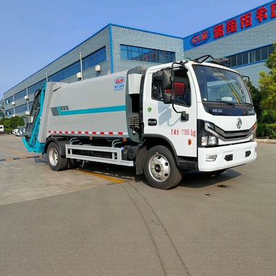 Pure electric compression garbage truck Elektrik zibil maşınları