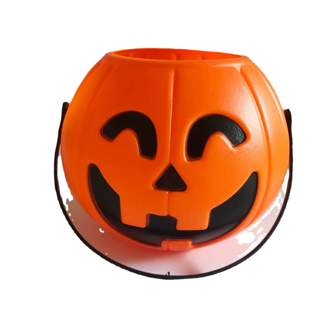 Украшения для тыквы Хэллоуина в виде фонарика, ручные пластиковые jack-o-lanterns, размеры 7/11/17 см, с различными лицами