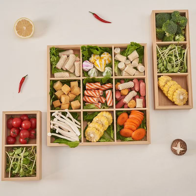Hot Pot Japanese -style Pack Tableware Jiugong grilled barbecue…