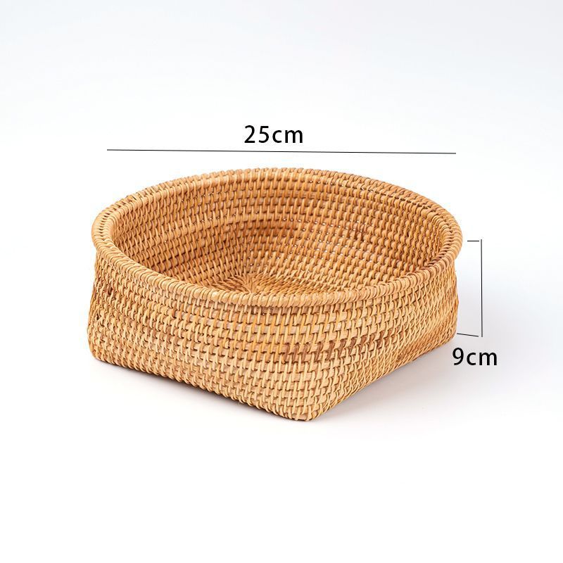 Vietnam Qiuteng Tianyuan Canasta de almacenamiento local Nueces domésticas Frutas secas Canasta de ratán Canasta de pan al vapor Canasta de almacenamiento de bocadillos