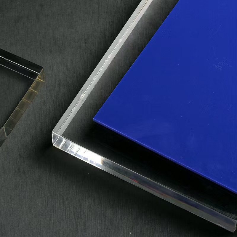 源头厂家双面覆膜亚克力有机玻璃切割尺寸激光切割1.22*2.44米