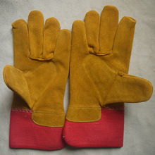 （高州新威）厂家供应各种皮劳保防护工地工人专用防切割手套