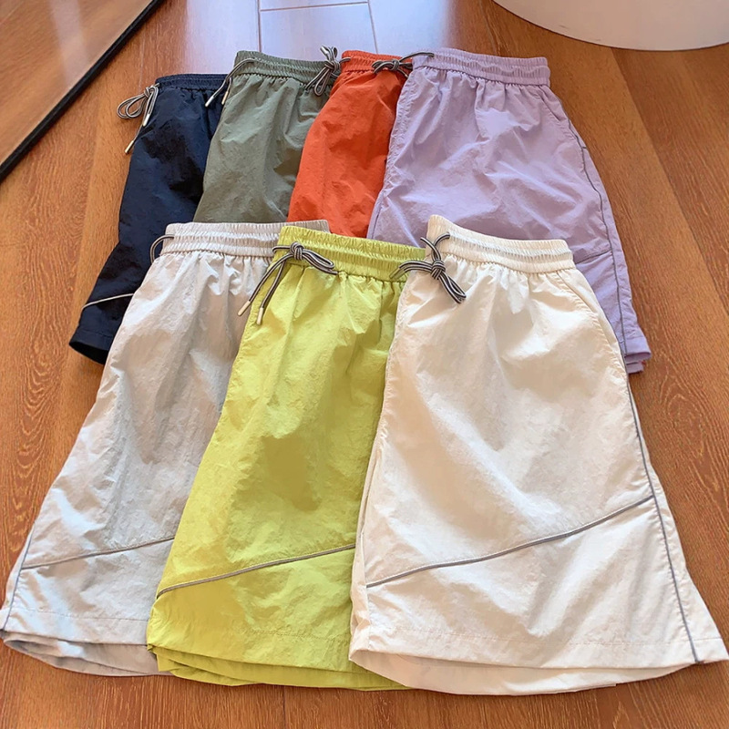 Outdoor Mountain-Style Workwear Wind-Resistant Quick-Dry Shorts for Summer Hiking and Travel, Breathable Moisture-Wicking Shorts for Men and Women Outdoor Mountain-Style Workwear Wind-Resistant Quick-Dry Shorts for Summer Hiking and Travel, Breathable Moisture-Wicking Shorts for Men and Women