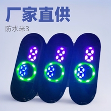 厂家批发米3/米4/电子表机芯防水触摸LED米3米4电子表表芯