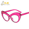 Ultra light glasses, European style, cat's eye, wholesale