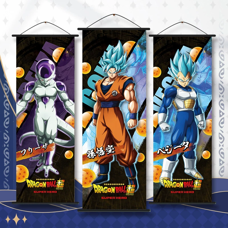 Картина в виде подвесного рисунка из Dragon Ball Солнечный Укун Венгаз Фриса гобелен 2D постер фона
