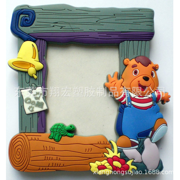 Export Customized Pvc Soft Rubber Cute Cartoon Kt Cat Snoopy Puppy Donald Duck Cartoon Pig Ornament Photo Frame Export Customized Pvc Soft Rubber Cute Cartoon Kt Cat Snoopy Puppy Donald Duck Cartoon Pig Ornament Photo Frame
