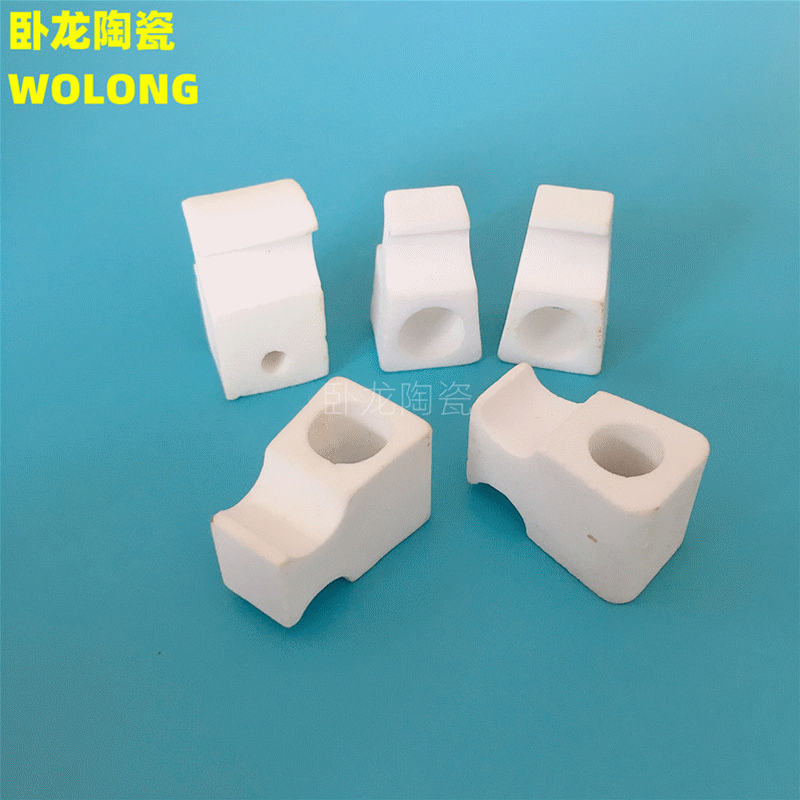 供应高温炉陶瓷件 99瓷高温炉陶瓷件 95高温氧化铝炉陶瓷件制作
