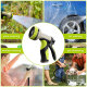 Flower Watering Artifact Telescopic Water Pipe Car Wash Water Gun Flushing Balcony Antifreeze Hose Garden Watering Home Courtyard High Pressure