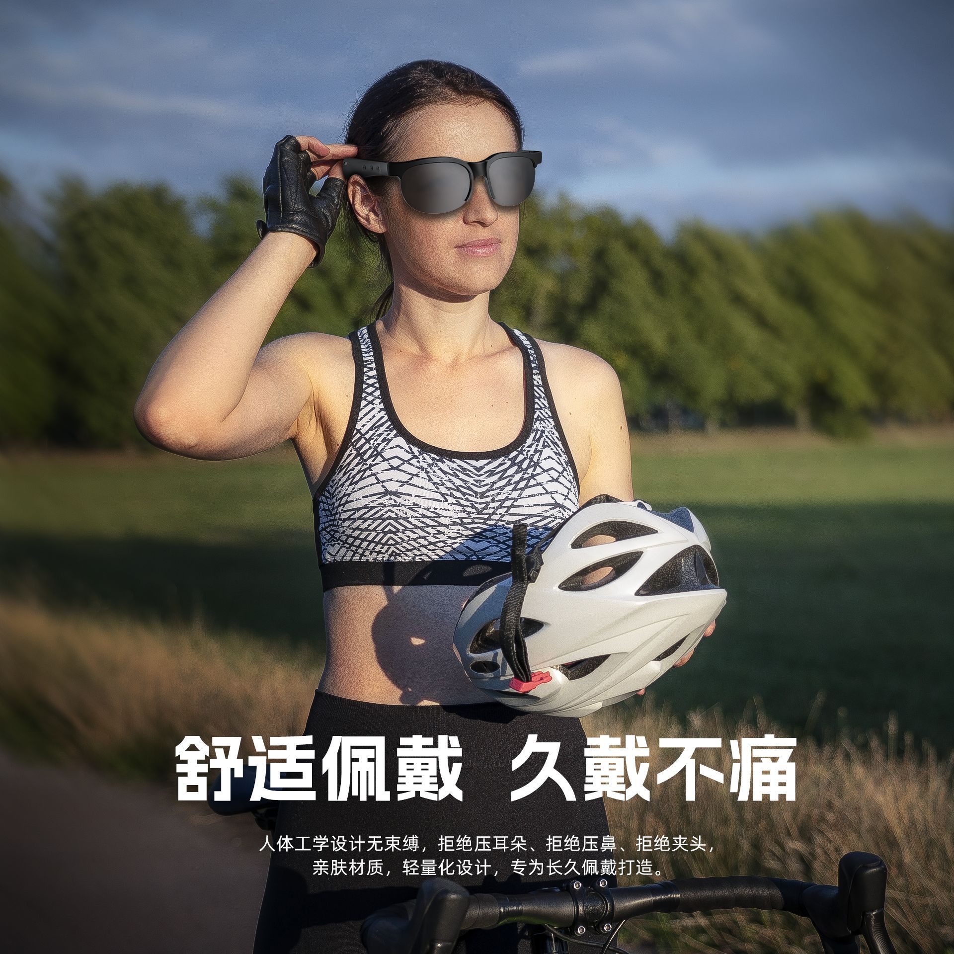 Explosiones transfronterizas inteligentes de traducción AI anteojos Bluetooth XG88 PRO gafas de sol para llamadas deportivas gafas de audio inalámbricas