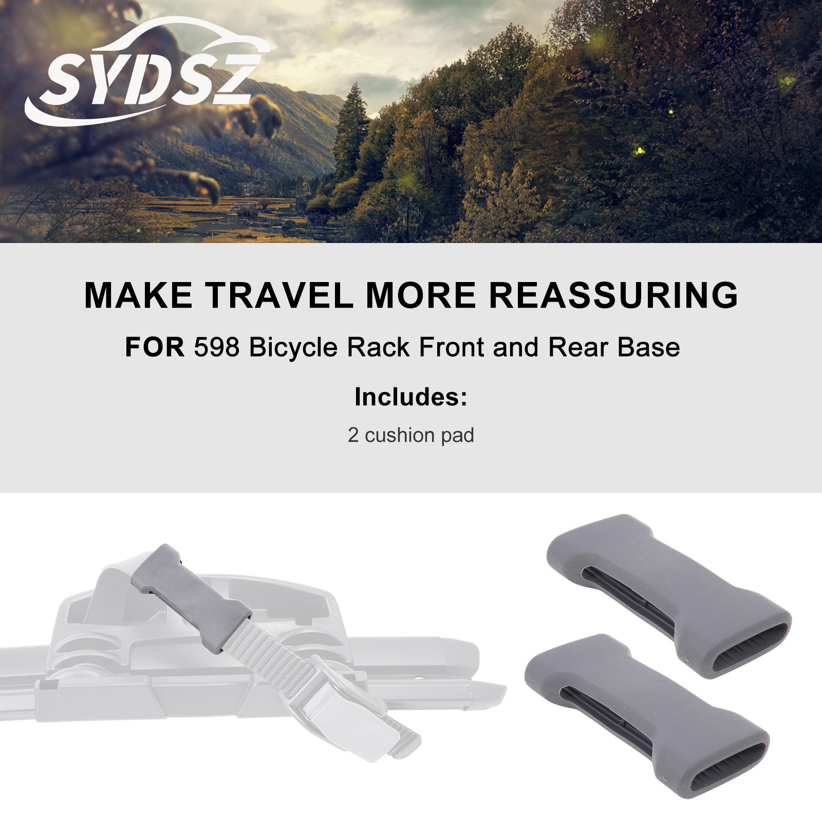 Bicycle Rack 598 Accessories Bicycle Rack Roof Rack Proride598 Fat Tire Bike Accessories 598 Cushion Pad