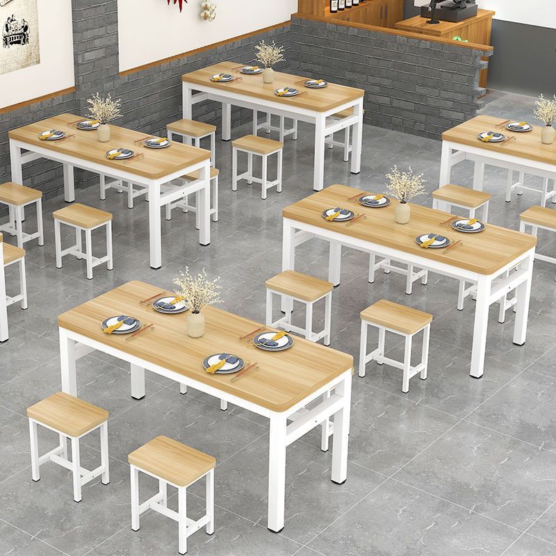 小吃店烧烤餐桌家用食堂饭店快餐桌椅大排档餐馆组合电脑桌|undefined
