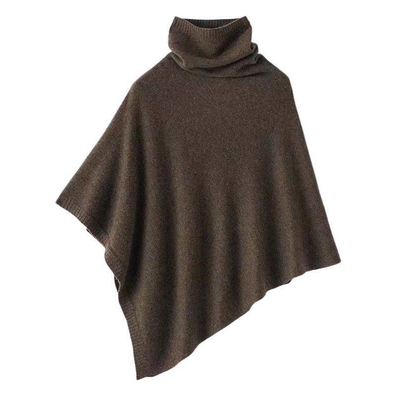 Fabricante, Venta al por Mayor Transfronteriza, Nuevo Estilo 2025, Capa de Lana 100% Suave, Chal, Suéter, Ropa Exterior Abrigada, en Existencia