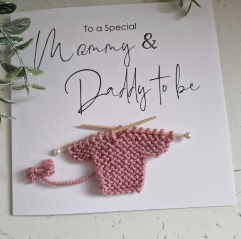 [완성된 축하 카드] 스웨터