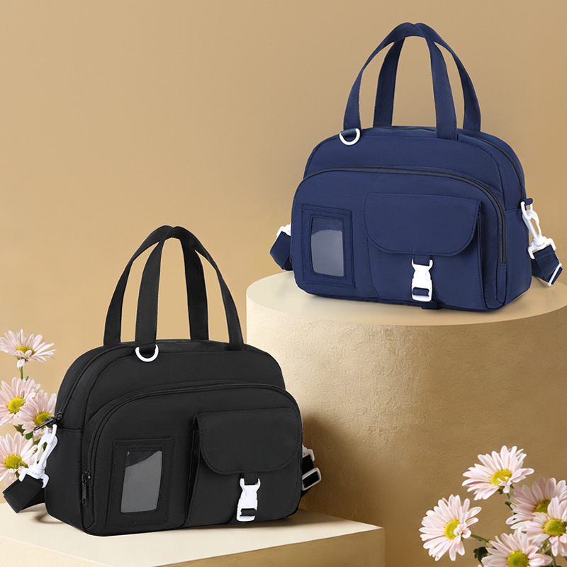 Bolsa de moda japonesa y coreana, bolso de hombro de secundaria secundaria, mochila de gran capacidad, bolso de dulces, bolso de mano.