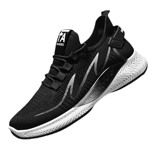 Sports shoes, men's running shoes, outdoor fly woven breathable trendy shoes, new summer men's shoes, casual Korean style comfortable men's shoes