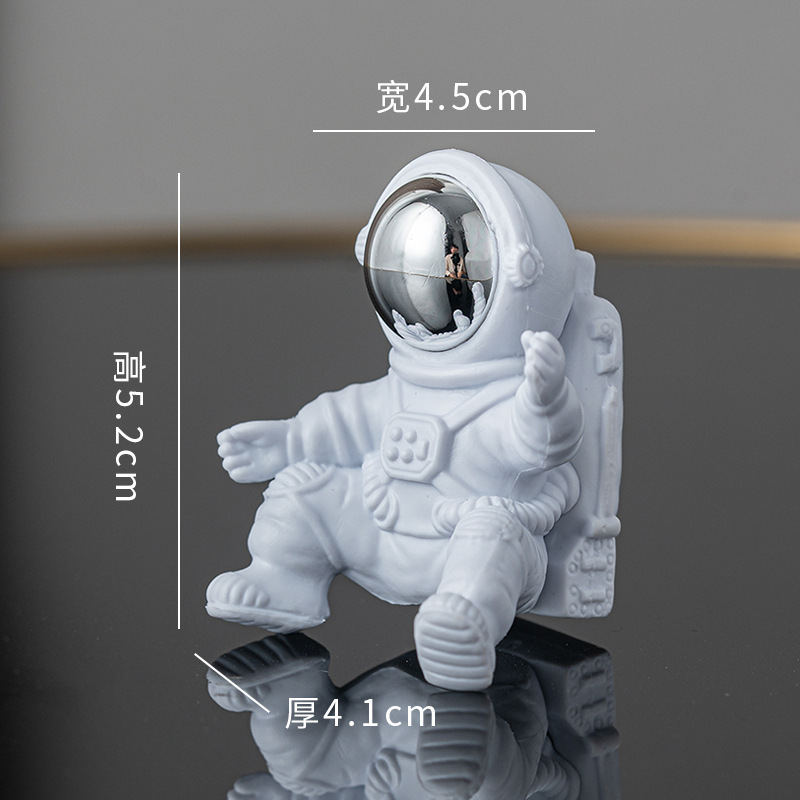 新しい宇宙飛行士の装飾品宇宙飛行士の装飾部屋の装飾デスク小さな家具工場卸売子供の日のギフト|undefined