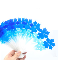 Crystal Resin Making Fan Mold DIY Straight Blade Fan Multiple Different Shapes Fan Silicone Mold