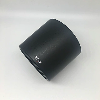 ET-73遮光罩 适用佳能EF100mm F2.8L IS USM Macro新百微 可反扣