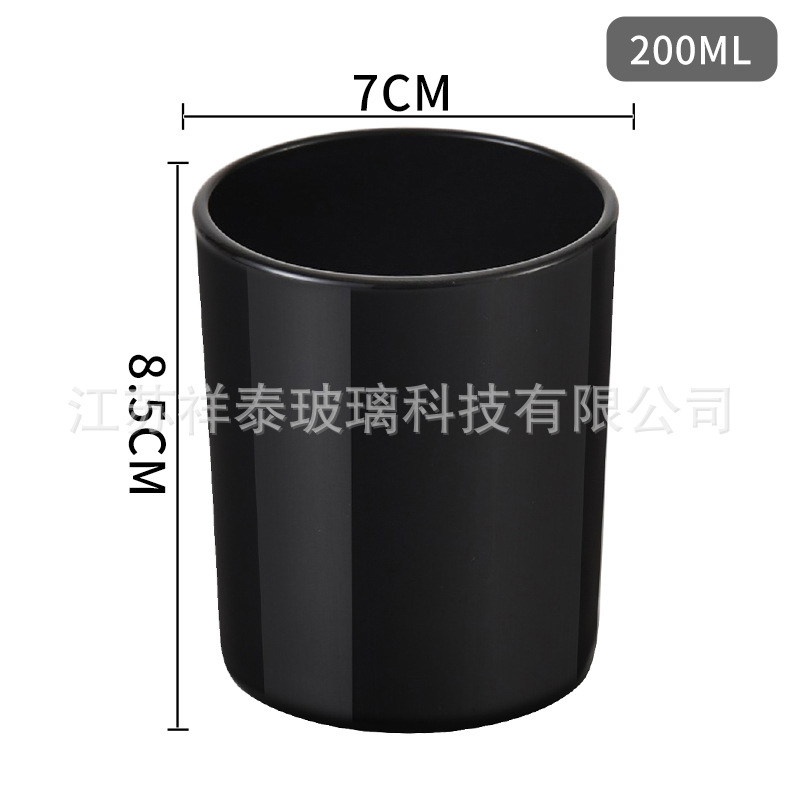 Botella de fragancia simple, taza de vela de moda, atmósfera romántica en el hogar, combinación de bambú y madera, cubierta de metal, tablero de vela de fragancia de vidrio