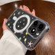 Color star magnetic shell for Apple 16promax acrylic large hole mobile phone case iPhone15 transparent 14