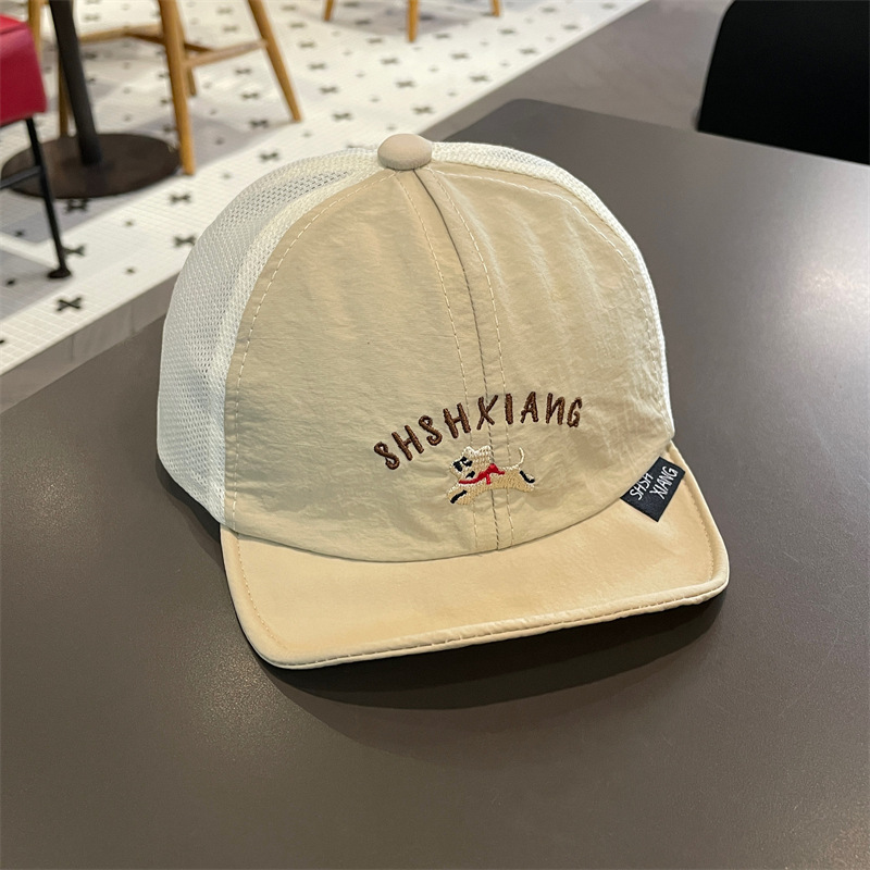 Gorra de visera de aleros suaves para bebés, gorra de béisbol de secado rápido delgada de verano para hombres y mujeres, protector solar para bebés, sombrero para el sol para niños transpirable