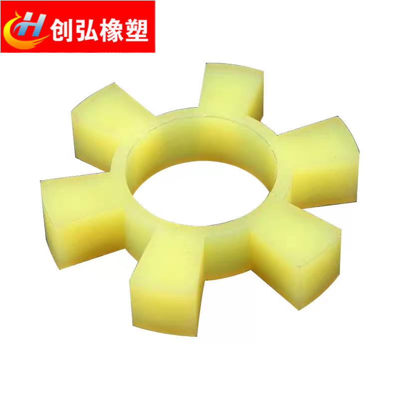大量供应聚氨酯六角块 水泵对轮垫 六角弹性垫 聚氨酯梅花垫