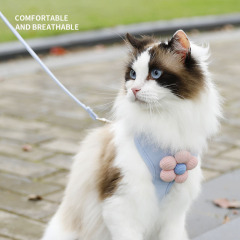 新型猫用花柄リード、犬用ベスト型ハーネス、ペット用品卸売、ペットショップ