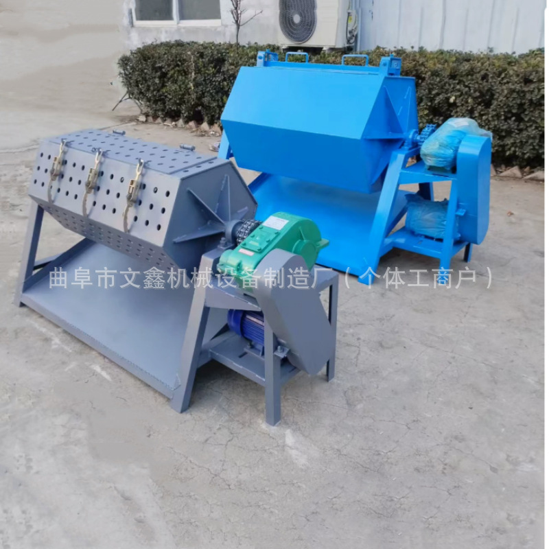 Hexagonal Drum Grinder for Hardware and Metal Rust Removal and Deburring, Industrial Electric Polishing Machine, Drum Polishing Machine