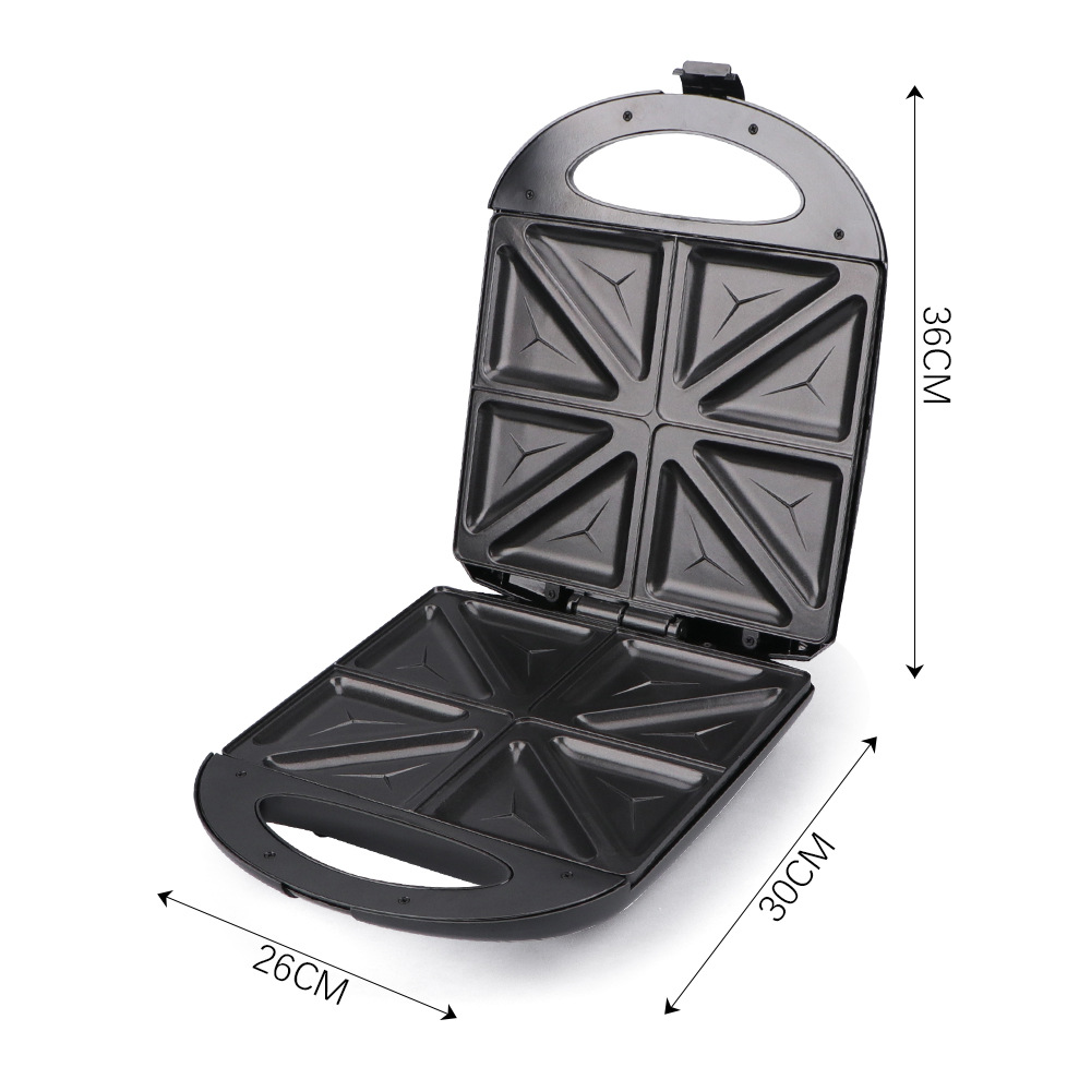 RAF standard europeo per uso domestico 4 pezzi sand hine, double face riscaldato leggero cibo pane tostato colazione hine_voghion.com