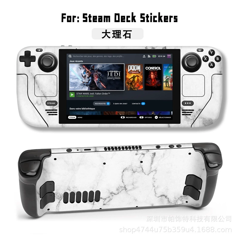 Подходит для наклейки Steam Deck, наклейка на Steam Deck Patch, Steam Panda, вручную, персональный пиксель