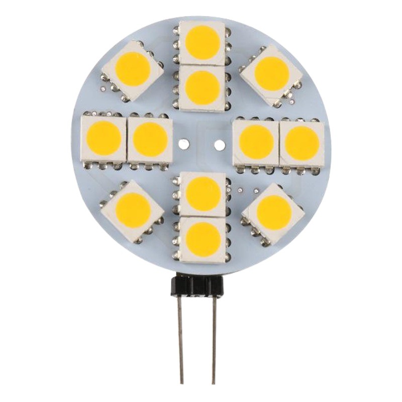 G4 pieza 6 lámpara 9 lámpara 12 lámpara 24 lámpara 5050SMD DC12V Lámpara decorativa lámpara de iluminación ventas directas de la fábrica