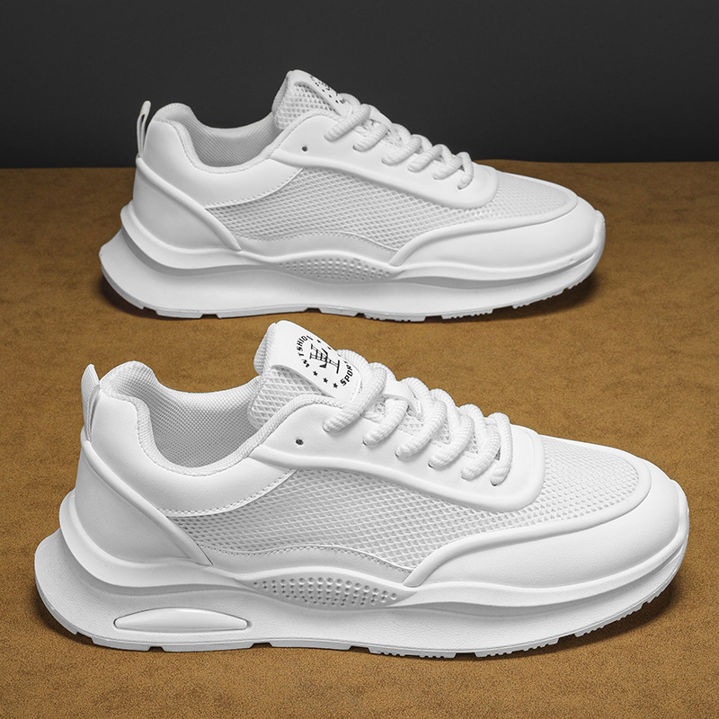 Summer New 2025 Men's Shoes Breathable Mesh Hollow Outdoor Sports Casual Trendy Versatile Sneakers Summer New 2025 Men's Shoes Breathable Mesh Hollow Outdoor Sports Casual Trendy Versatile Sneakers