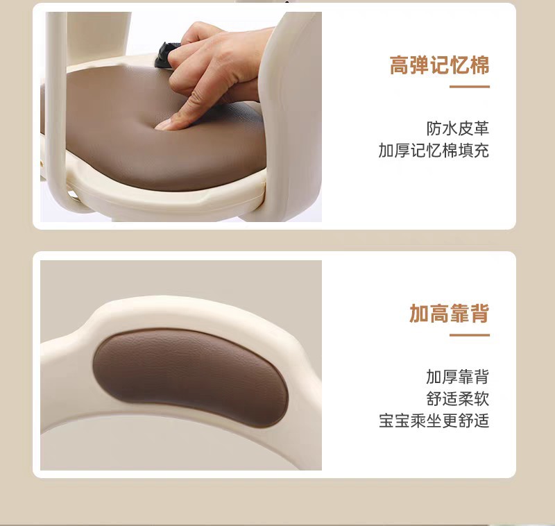 Electric Vehicle Child Seat Front-Mounted for Electric Bikes, Motorcycles, Infants, Kids, Yadea, Aima Baby Safety Seat Cotton