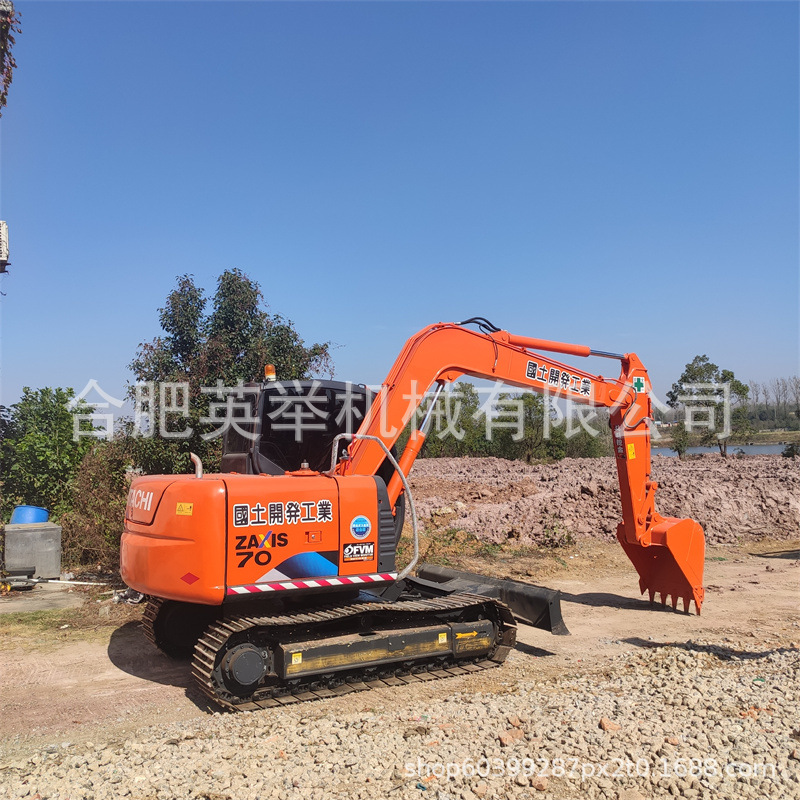 Excavadora Hitachi ZX70 de 7 toneladas excavadora de orugas image 5
