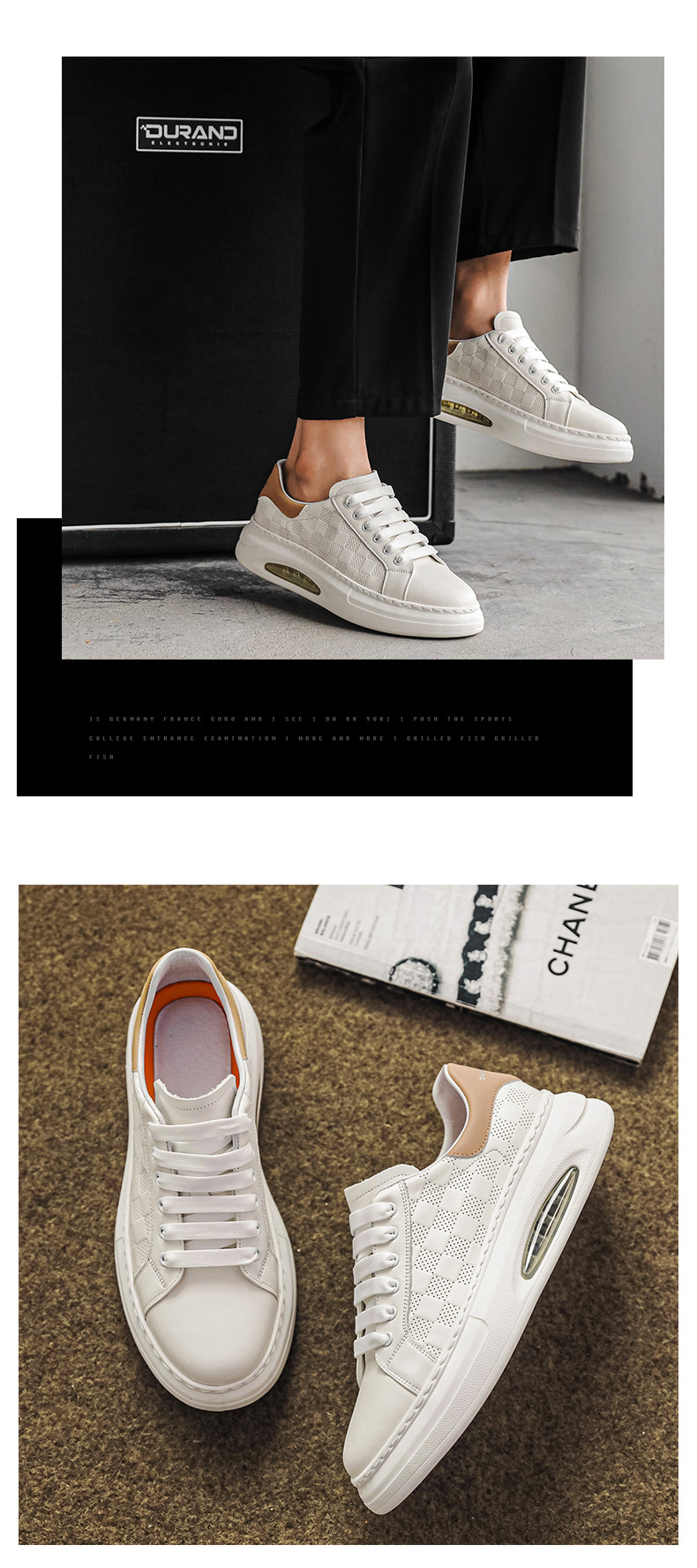 20243 Neue Sommer Atmungsaktive Platte Kappe Leder Rindsleder Sport Kleine Weiße männer Weiche Sohle Casual Schuhe_voghion.com