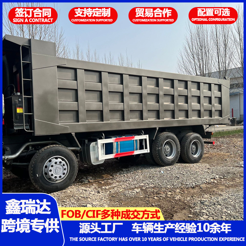 Howo Manufacturer 10-Wheel Dump Truck, Tipper Dump Truck, 8.6m Earthmoving Vehicles, Guinea Dump Truck