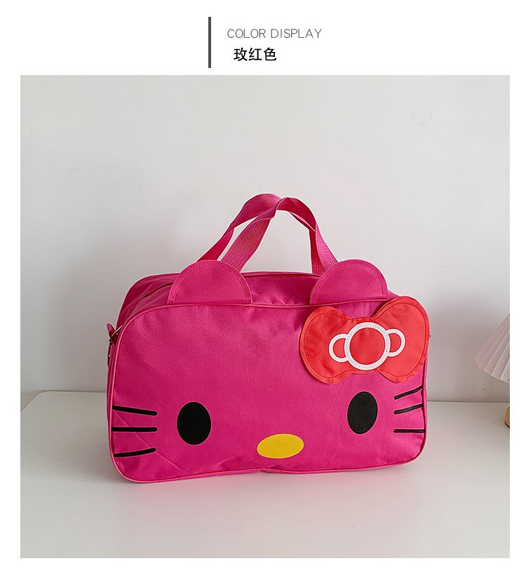 Nueva bolsa de viaje de gran capacidad Oxford caricatura linda bolsa de almacenamiento para viajar bolsa de hombro bolsa de mano