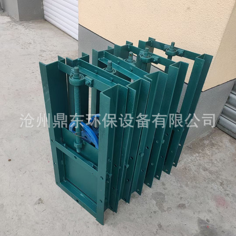 各种插板阀 手动 电动 气动 方口过烟气圆口闸阀