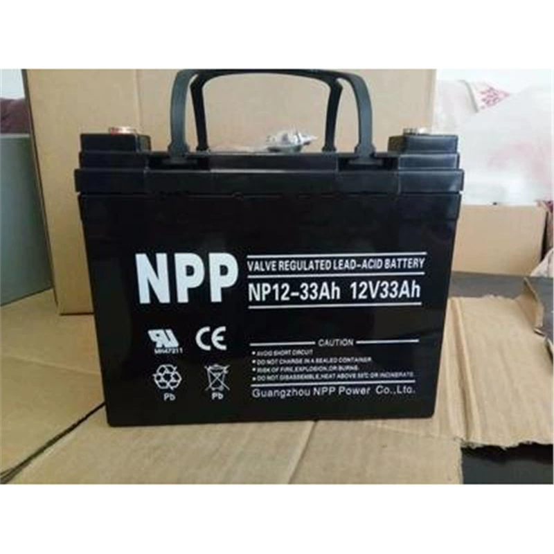Перезаряжаемая gel-батарея VRLA (NPP) NPG12‑65Ah 12В 65Ач — серия 12В 7–200 Ач, не требующая обслуживания