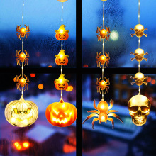 LED万圣节吸盘挂灯皮线灯节日灯串室内氛围灯装饰灯创意彩灯