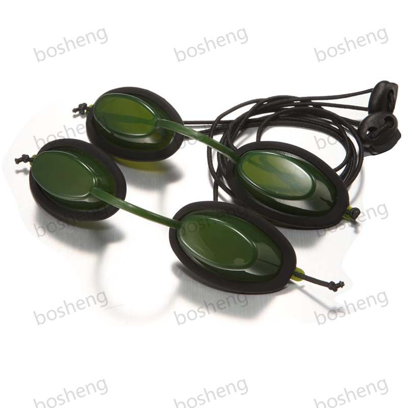 OPT/IPL激光防护眼镜适用于光子美容红光设备FDA患者透光眼罩