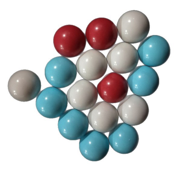 Plastic acid-base wear-resistant polyoxymethylene