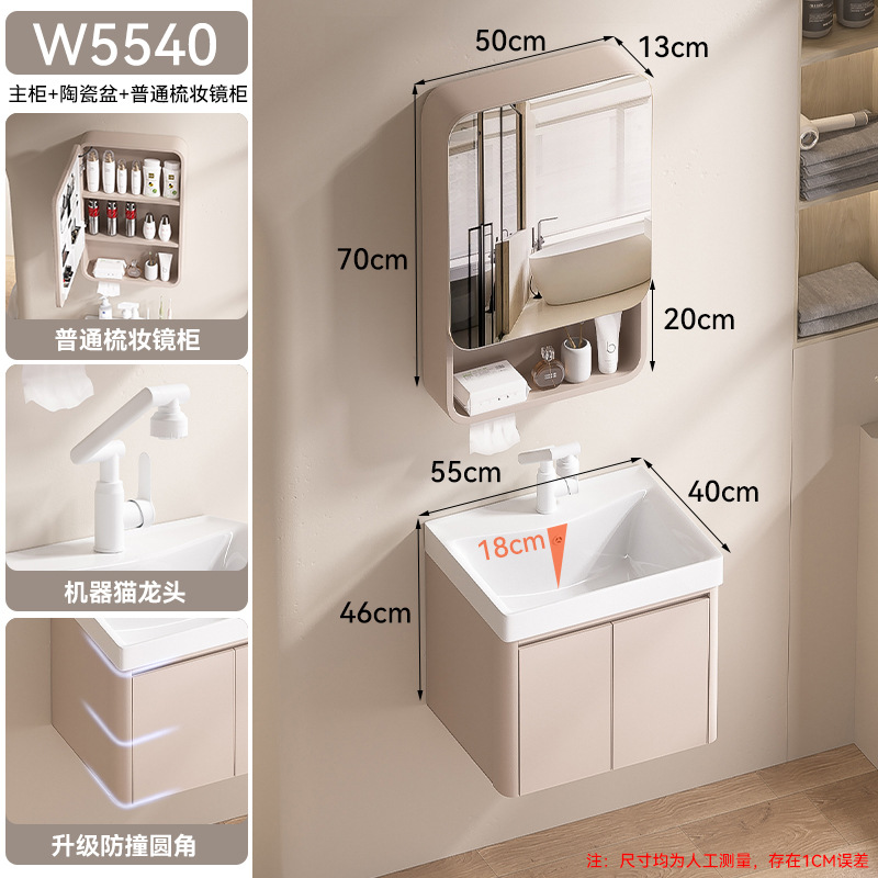 W5540 - Gabinete de espejo semicerrado ordinario