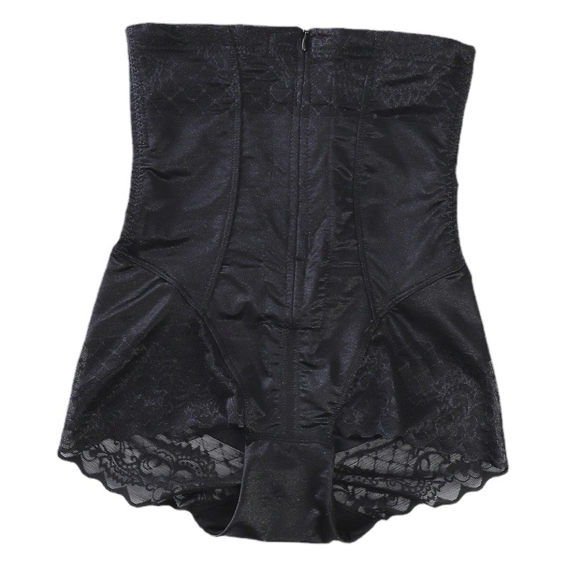 Cremallera de cintura alta pantalones de vientre de pecho después del parto que forma el corsé ropa interior de elevación de cadera delgada transpirable para la piel de las mujeres en stock al por mayor