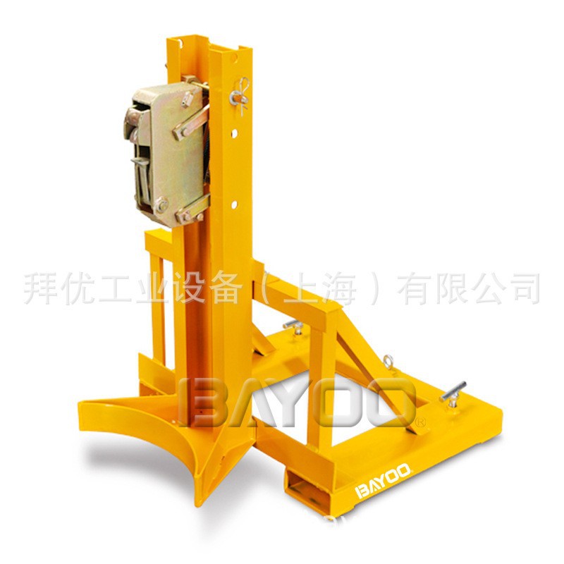 油桶搬运夹,鹰嘴油桶夹,叉车专用油桶夹，叉车叼扣夹