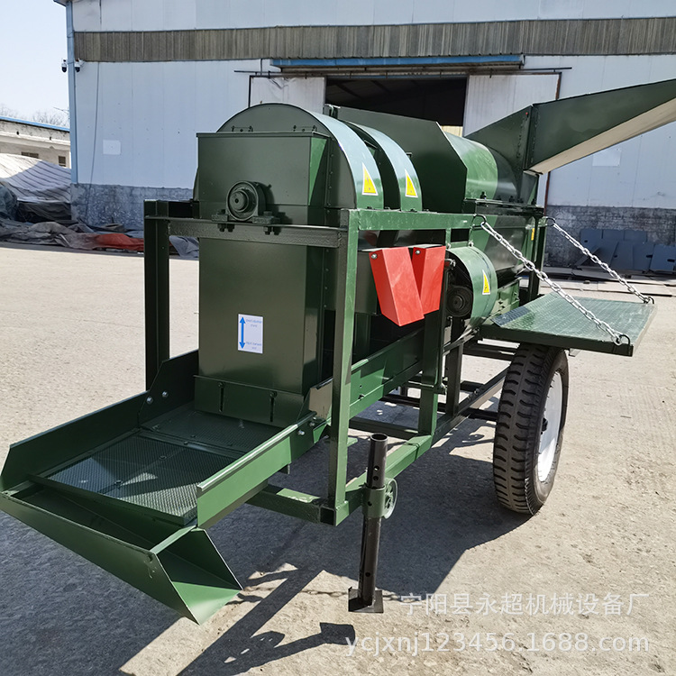 苦豆子脱粒机新款蚕豆脱粒机农用谷子高粱打粒机广西猫豆脱粒机