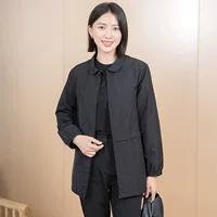 YUN Yun повседневная свободная куртка женская универсальная осенне-зимняя новая высококачественная хлопковая верхняя одежда с лацканами женская куртка тонкая рубашка